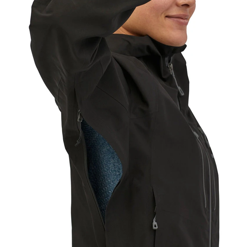 Patagonia Women's Triolet Jacket - Black 6 Patagonia Women's Triolet Jacket - Black - Image 6