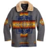 Pendleton Brownsville Coat - Chief Joseph Dark Grey