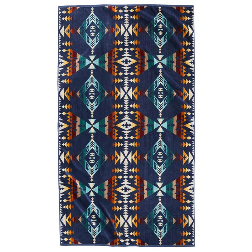 Pendleton Oversized Jacquard Beach Towel - Diamond Peak 1 Pendleton Oversized Jacquard Beach Towel - Diamond Peak