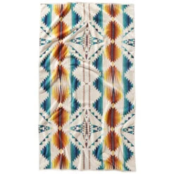 Pendleton Oversized Jacquard Beach Towel - Falcon Cove Sunset