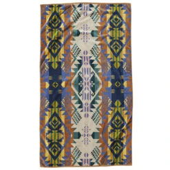 Pendleton Oversized Jacquard Beach Towel - Journey West Bright