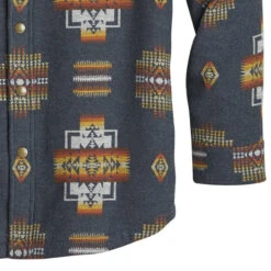 Pendleton Sherpa Lined Shirt Jacket - Chief Joseph Navy 5 Pendleton Sherpa Lined Shirt Jacket - Chief Joseph Navy -Patagonia Outlet Sales Pendleton AW22 SherpaLinedJacket Navy 03