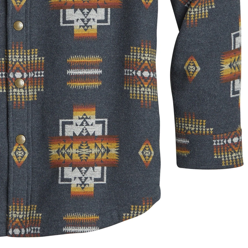 Pendleton Sherpa Lined Shirt Jacket - Chief Joseph Navy 3 Pendleton Sherpa Lined Shirt Jacket - Chief Joseph Navy - Image 3