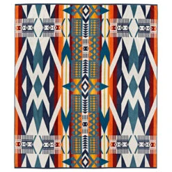 Pendleton Jacquard Beach Towel For Two - Fire Legend Sunset