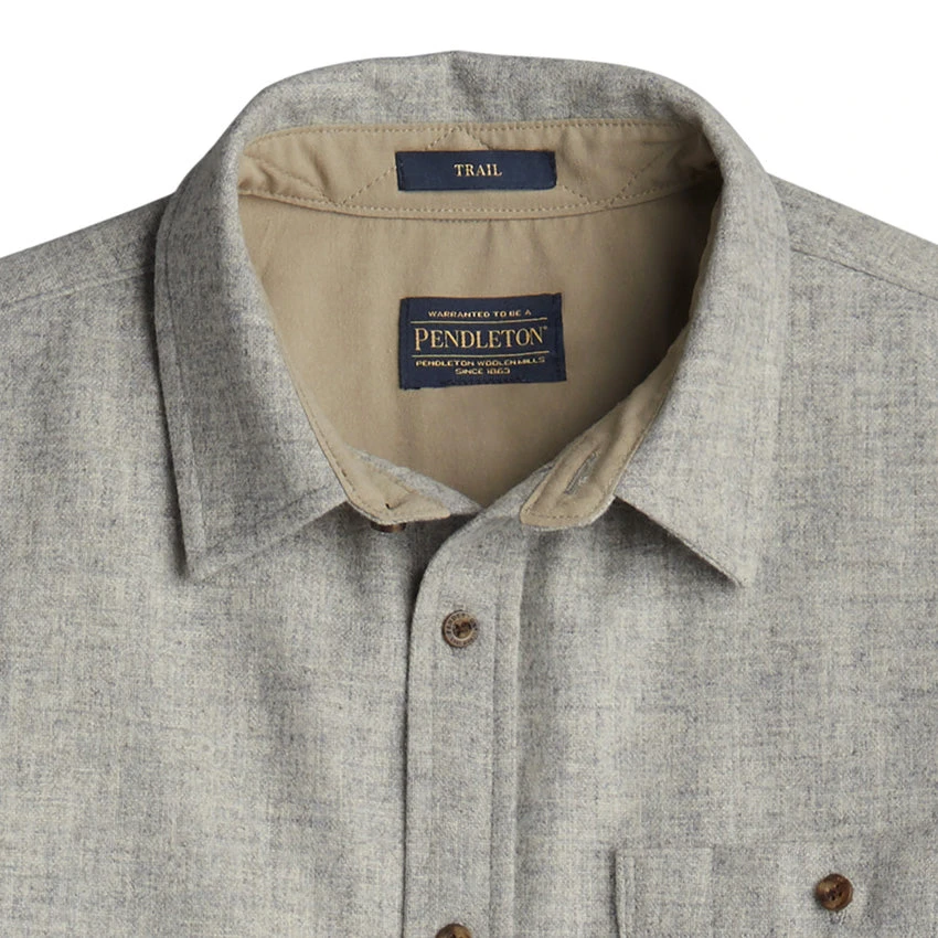 Pendleton Trail Shirt - Dark Natural 2 Pendleton Trail Shirt - Dark Natural - Image 2