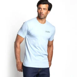 Pendleton Glacier Graphic Tee - Stonewash Denim/White -Patagonia Outlet Sales Pendleton GraphicTee GlacierBlue 04