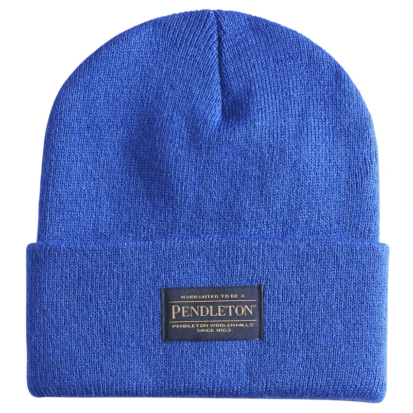 Pendleton Beanie - Electric Blue 1 Pendleton Beanie - Electric Blue