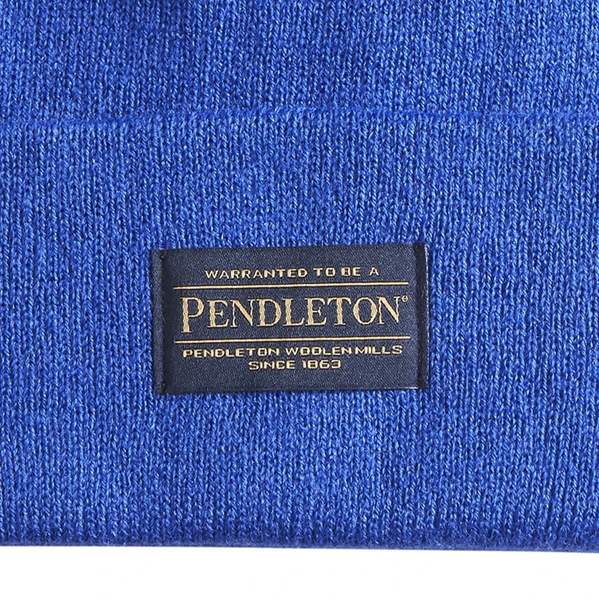 Pendleton Beanie - Electric Blue 2 Pendleton Beanie - Electric Blue - Image 2