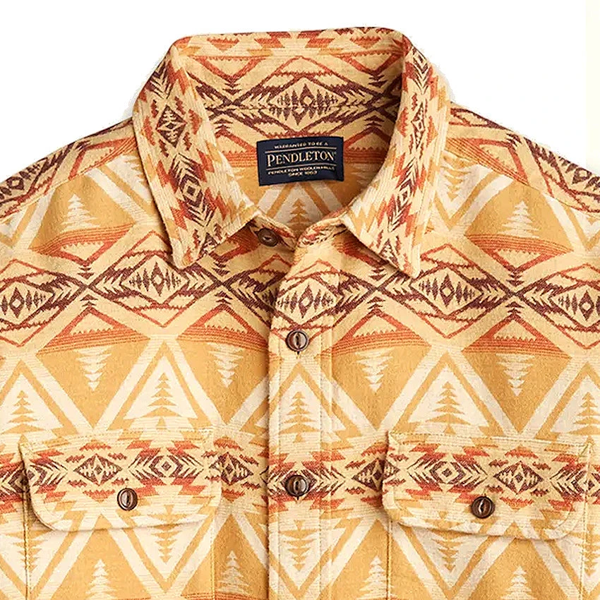 Pendleton Doublesoft Beach Shack Shirt - Cedar Bluff Tan/Brown 2 Pendleton Doublesoft Beach Shack Shirt - Cedar Bluff Tan/Brown - Image 2