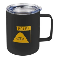 Poler Insulated Mug - Black -Patagonia Outlet Sales Poler InsulatedCup Black 03