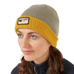 Rab Essential Beanie - Stone/Sahara -Patagonia Outlet Sales Rab AW23 EssentialBeanie Stone 03