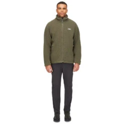 Rab Original Pile Jacket - Light Khaki -Patagonia Outlet Sales Rab AW23 OriginalPileFleece LightKhaki 05