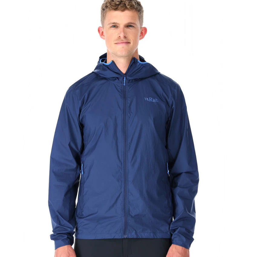 Rab Men's Vital Windshell Hoody - Nightfall Blue 3 Rab Men's Vital Windshell Hoody - Nightfall Blue - Image 3