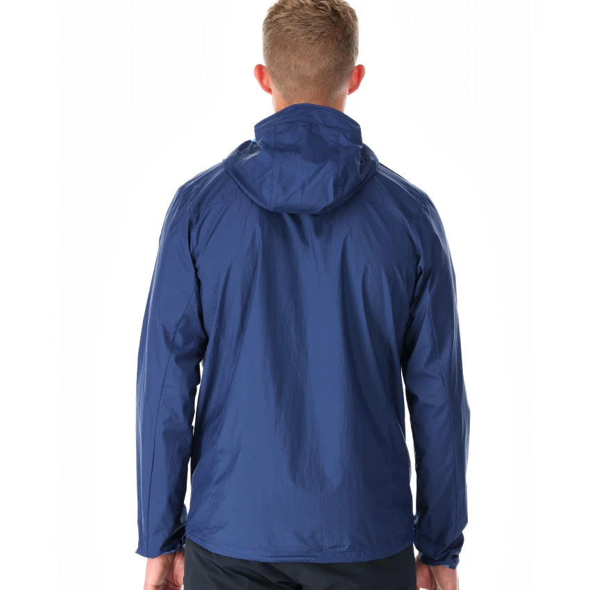 Rab Men's Vital Windshell Hoody - Nightfall Blue 4 Rab Men's Vital Windshell Hoody - Nightfall Blue - Image 4