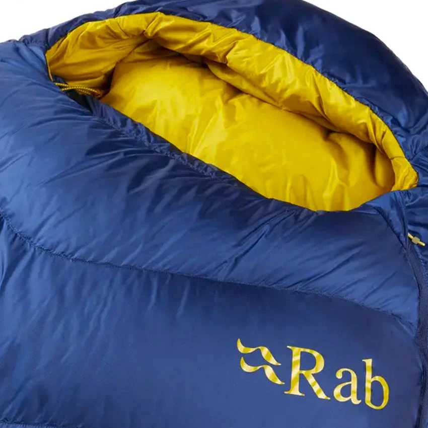 Rab Neutrino 400 Down Sleeping Bag - Left Zip - Nightfall Blue 3 Rab Neutrino 400 Down Sleeping Bag - Left Zip - Nightfall Blue - Image 3