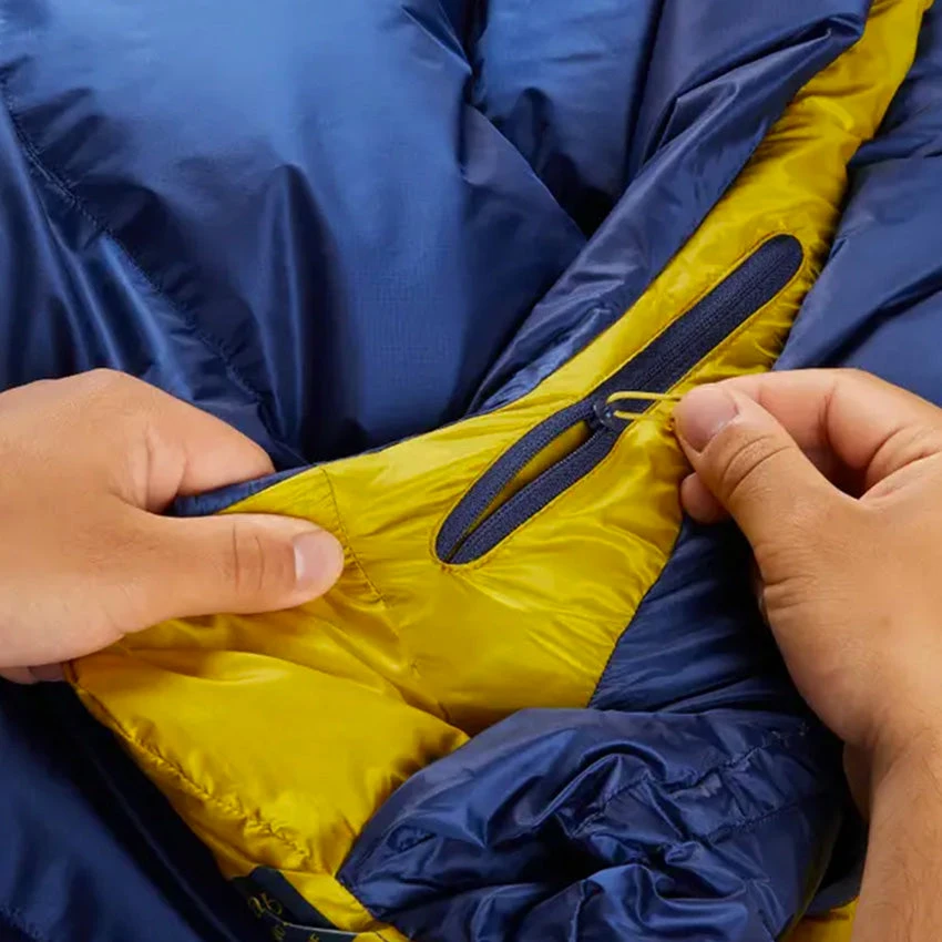 Rab Neutrino 400 Down Sleeping Bag - Left Zip - Nightfall Blue 4 Rab Neutrino 400 Down Sleeping Bag - Left Zip - Nightfall Blue - Image 4