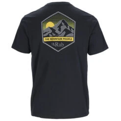 Rab Men's Stance Mountain Peak Tee - Beluga