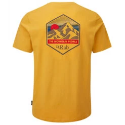Rab Men's Stance Mountain Peak Tee - Sahara