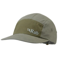 Rab Venant 5 Panel Cap - Light Khaki/Army