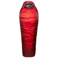 Rab Women's Solar Eco 3 Sleeping Bag - Left Zip - Ascent Red