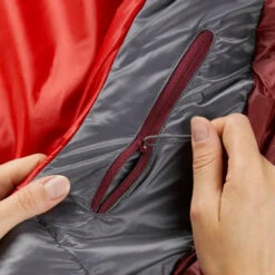 Rab Women's Solar Eco 3 Sleeping Bag - Left Zip - Ascent Red -Patagonia Outlet Sales Rab WomensSolarEco3SleepingBag AscentRed 05