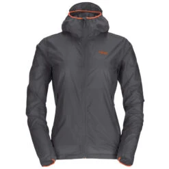 Rab Women's Vital Windshell Hoody - Graphene