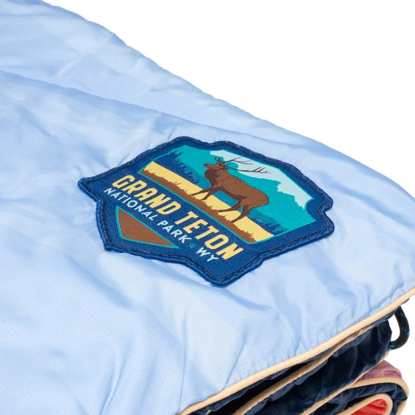 Rumpl Original Puffy Blanket - Grand Teton National Park 2 Rumpl Original Puffy Blanket - Grand Teton National Park - Image 2
