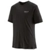 Patagonia Men's Capilene Cool Merino Graphic Shirt - Heritage Header: Black