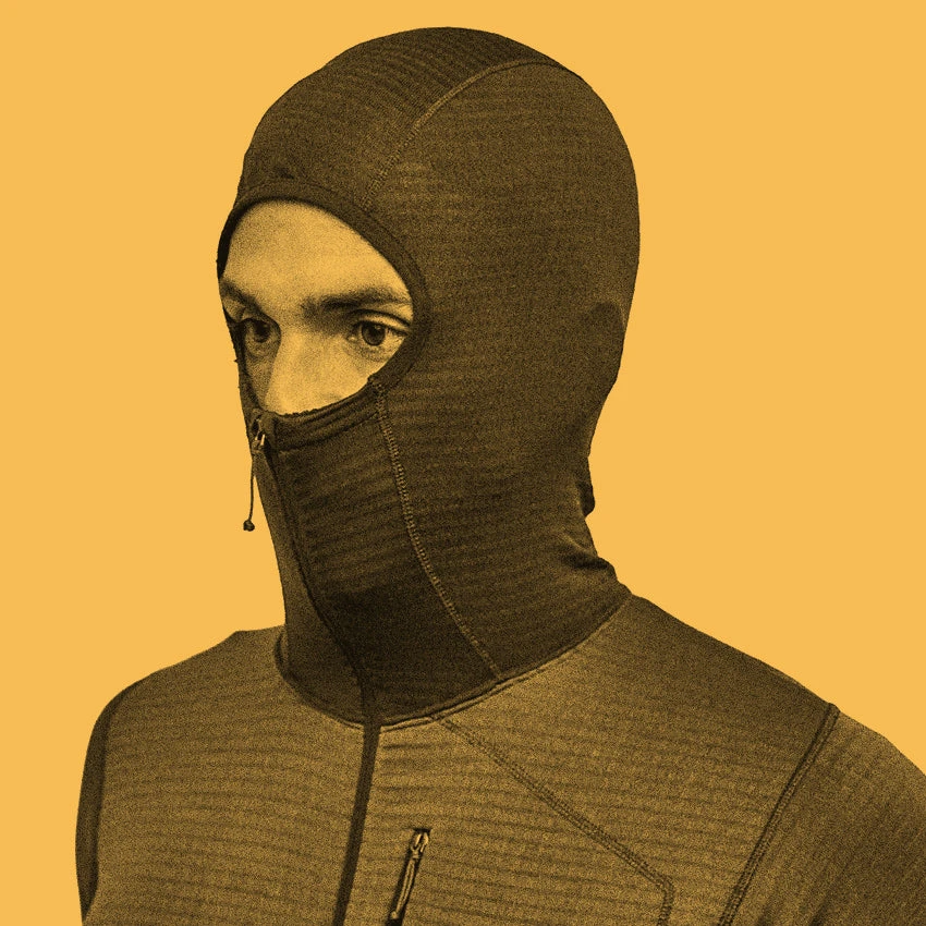 Patagonia Men's R1 Pullover Hoody - Wavy Blue 5 Patagonia Men's R1 Pullover Hoody - Wavy Blue - Image 5