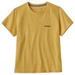 Patagonia Women's P-6 Logo Responsibili-Tee - Surfboard Yellow -Patagonia Outlet Sales SS23 Patagonia WsP6ResponsibiliTee SUYE 03