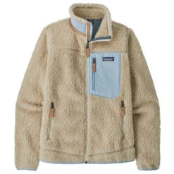 Patagonia Women's Classic Retro-X Jacket - Dark Natural W/Lago Blue
