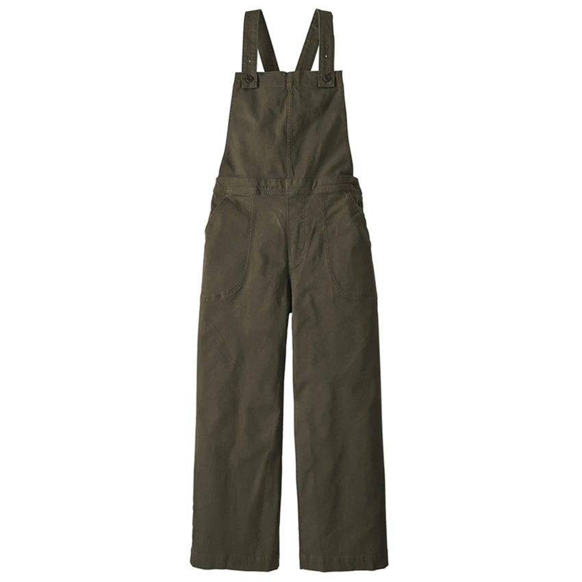 Patagonia Women's Stand Up Cropped Overalls - Basin Green 1 Patagonia Women's Stand Up Cropped Overalls - Basin Green