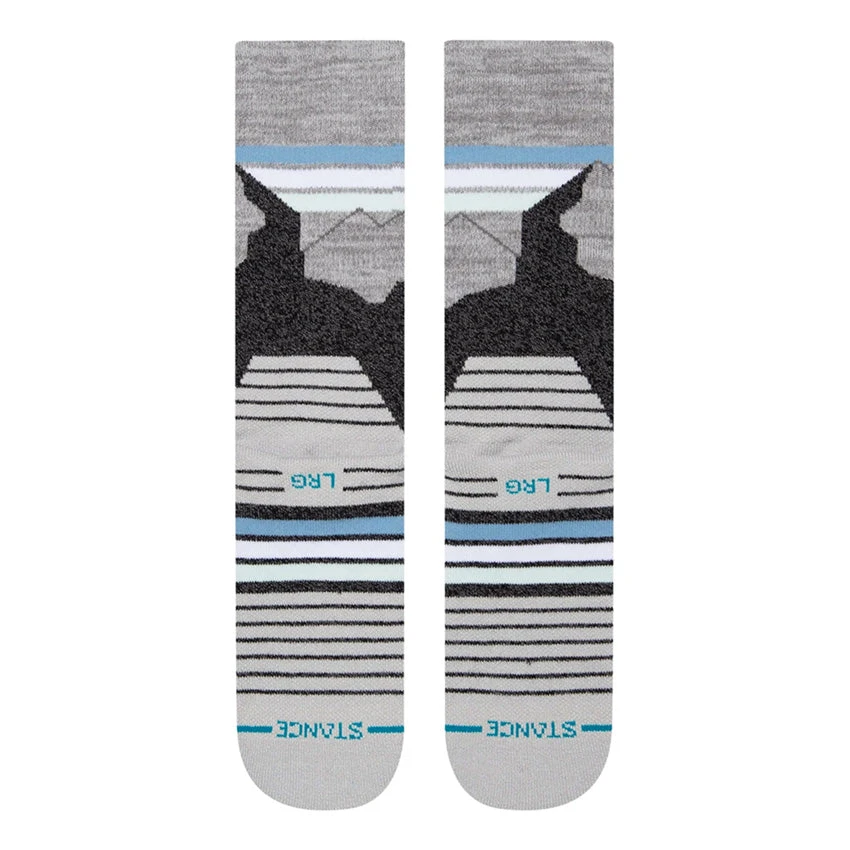 STANCE Camp Phelan Socks - Grey 3 STANCE Camp Phelan Socks - Grey - Image 3