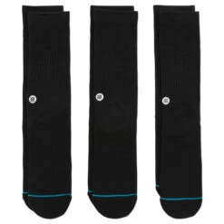 STANCE Icon Socks - 3 Pack - Black