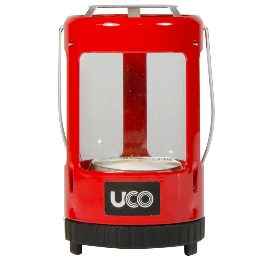 UCO Mini Lantern Anodised Kit - Red 1 UCO Mini Lantern Anodised Kit - Red