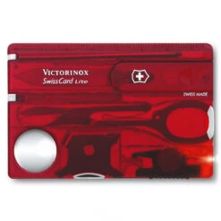 Victorinox Swiss Card Lite - Red Transparent