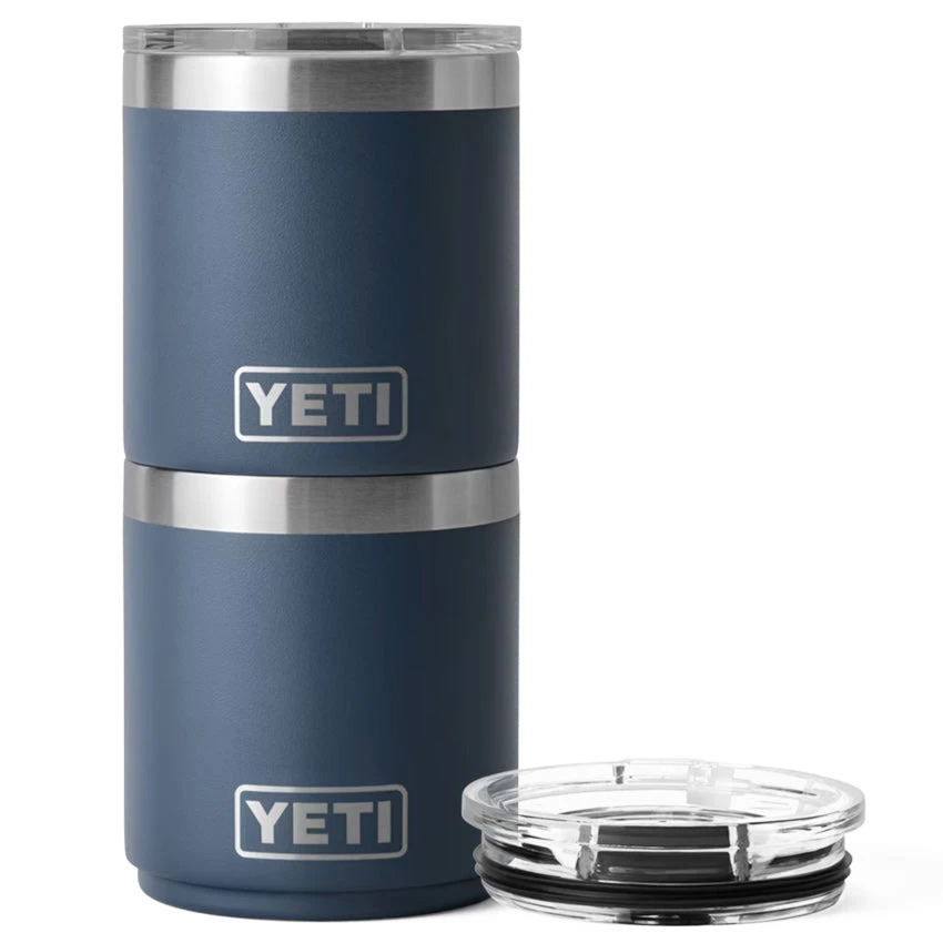 Yeti Rambler 10oz Stackable Lowball - Navy 4 Yeti Rambler 10oz Stackable Lowball - Navy - Image 4