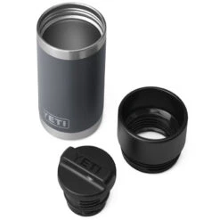 Yeti Rambler 12oz Bottle - Charcoal -Patagonia Outlet Sales YETI 12ozBottle Charcoal 03